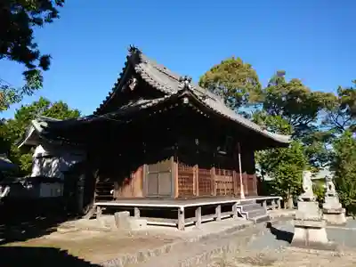 八幡社の本殿・本堂