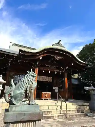 溝旗神社（肇國神社）の本殿