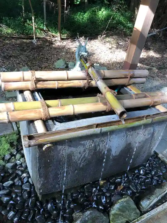 息栖神社の手水舎