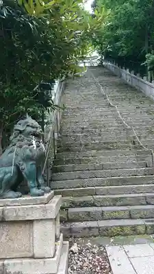 愛宕神社の狛犬