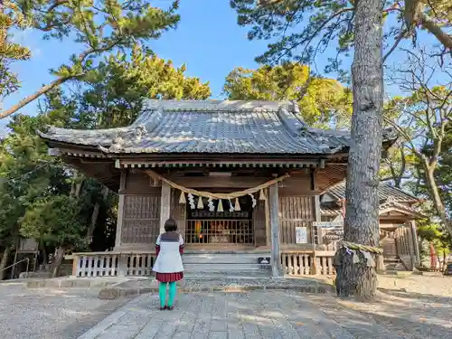 岐佐神社の本殿