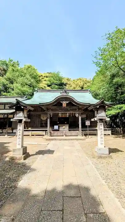 畑子安神社の本殿・本堂