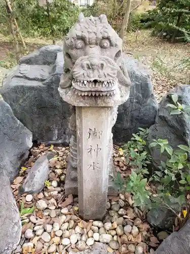 飯香岡八幡宮の手水舎