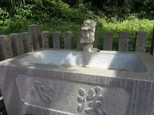 出雲大社福井分院の手水舎