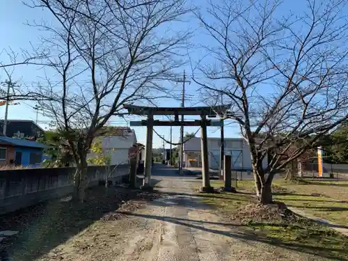 熊野神社の鳥居