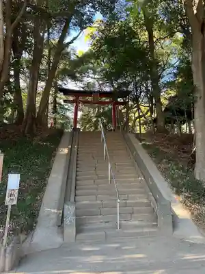 氷川女體神社の鳥居
