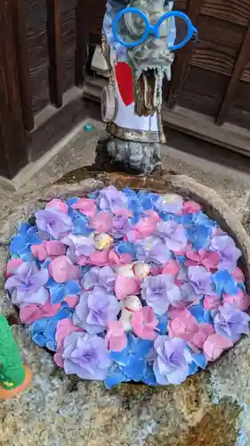 御井神社の手水