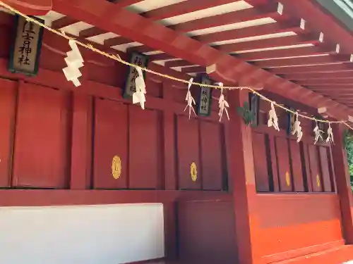 武蔵一宮氷川神社の末社・摂社