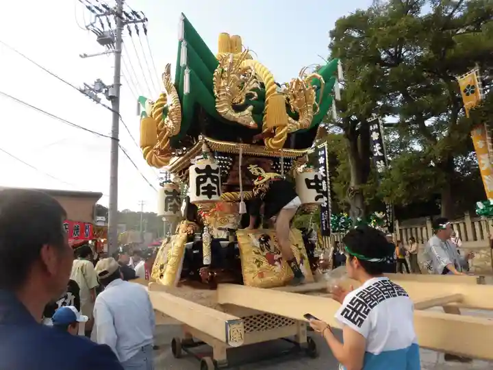 曽根天満宮のお祭り