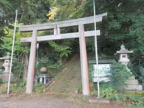 白山神社の鳥居