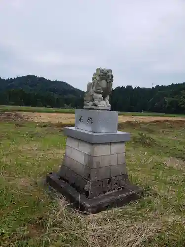 熊野神社の狛犬