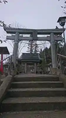 荒雄川神社の鳥居