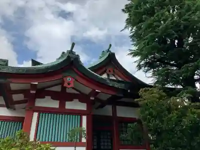 筑土八幡神社の本殿・本堂