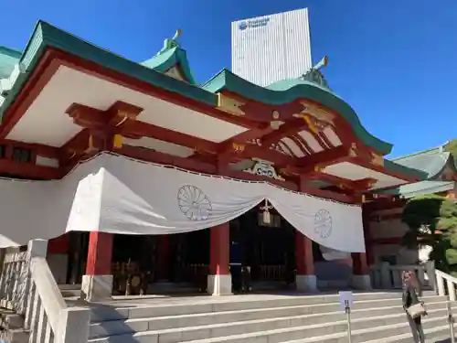 日枝神社の本殿・本堂