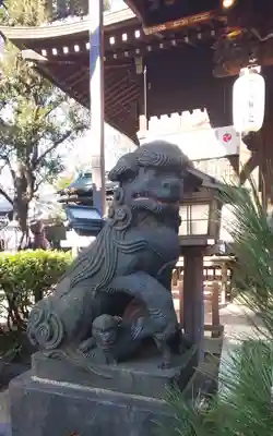 七社神社の狛犬