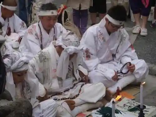 冨士山小御嶽神社のお祭り