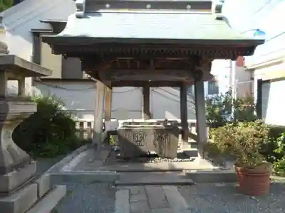 叶神社 (西叶神社)の手水舎