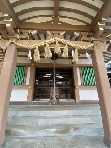 勝田杉山神社の本殿・本堂
