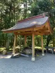 山宮浅間神社の手水