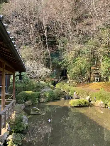 寂光院の庭園