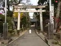 洞神社の鳥居