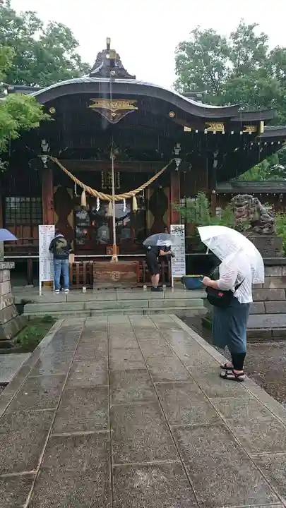 行田八幡神社の本殿・本堂