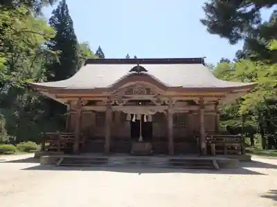 稻田神社の本殿・本堂