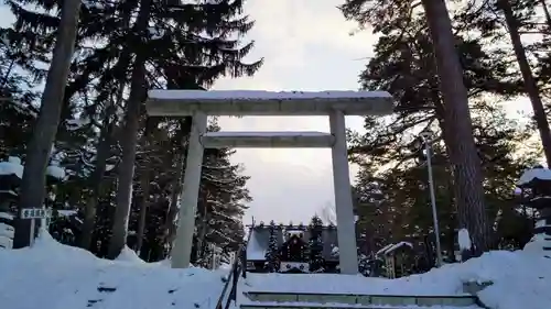 上川神社の鳥居