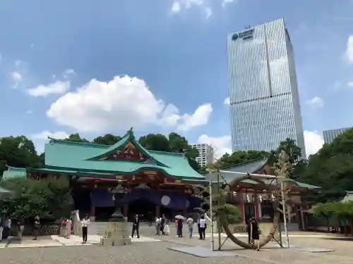 日枝神社の本殿・本堂