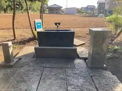 久伊豆神社の手水舎