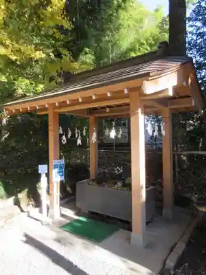 下野 星宮神社の手水舎
