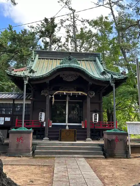 諏訪神社の本殿・本堂
