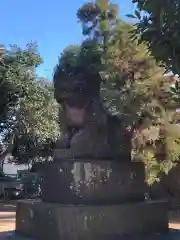 下石原八幡神社の狛犬