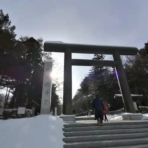 北海道神宮の鳥居