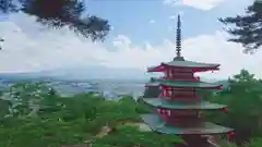 新倉富士浅間神社の塔