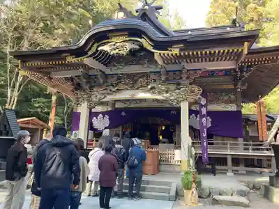 宝登山神社の本殿・本堂
