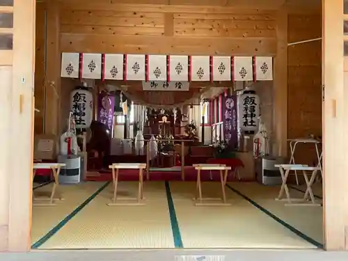 飯福神社の本殿・本堂