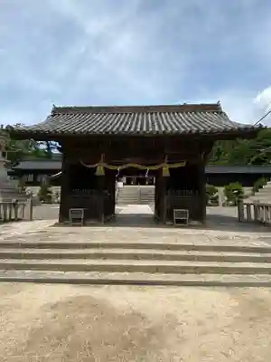 吉備津彦神社の山門・神門