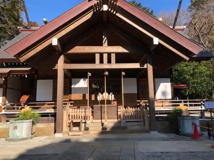 塚崎神明社の本殿・本堂