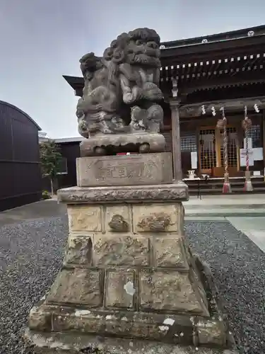 熊野福藏神社の狛犬