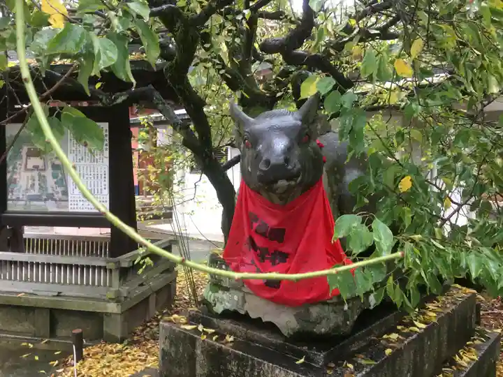 北野天満宮の狛犬