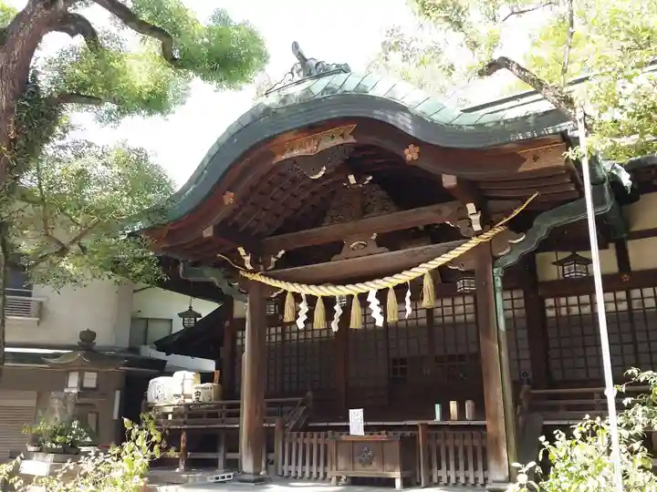 福島天満宮の本殿・本堂