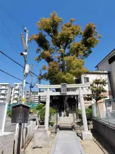 五位ノ池神社の鳥居