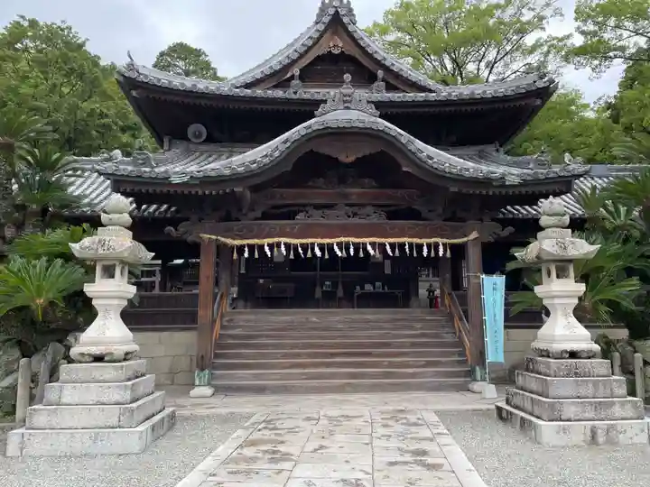 赤穂八幡宮の本殿・本堂