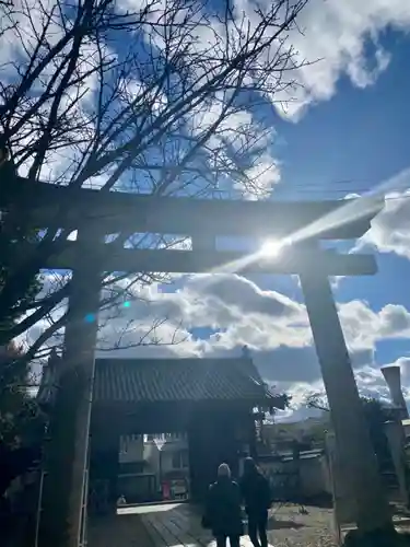 御香宮神社の鳥居