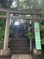 多摩川浅間神社の鳥居