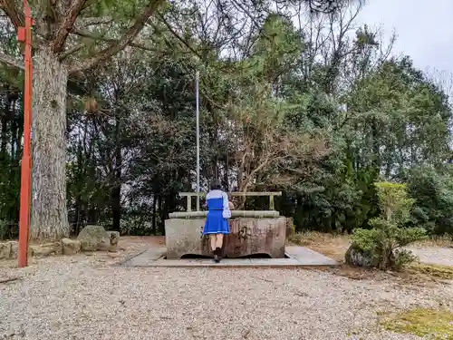 曽野稲荷神社の手水