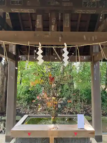 赤坂氷川神社の手水