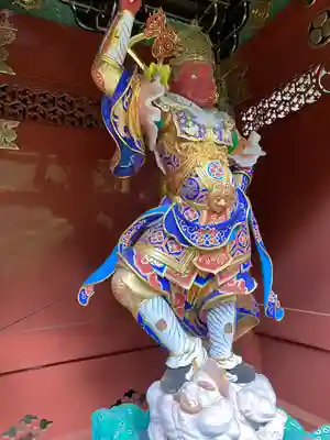 日光山輪王寺 大猷院の像