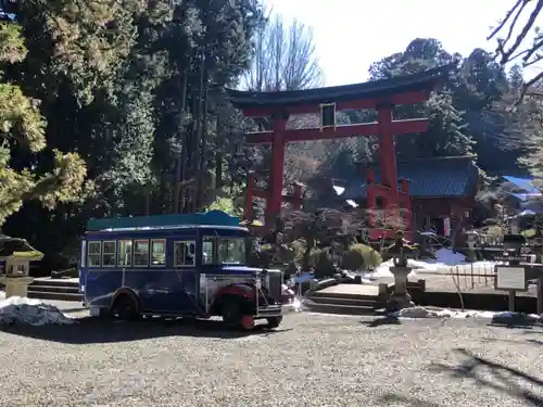 北口本宮冨士浅間神社の鳥居